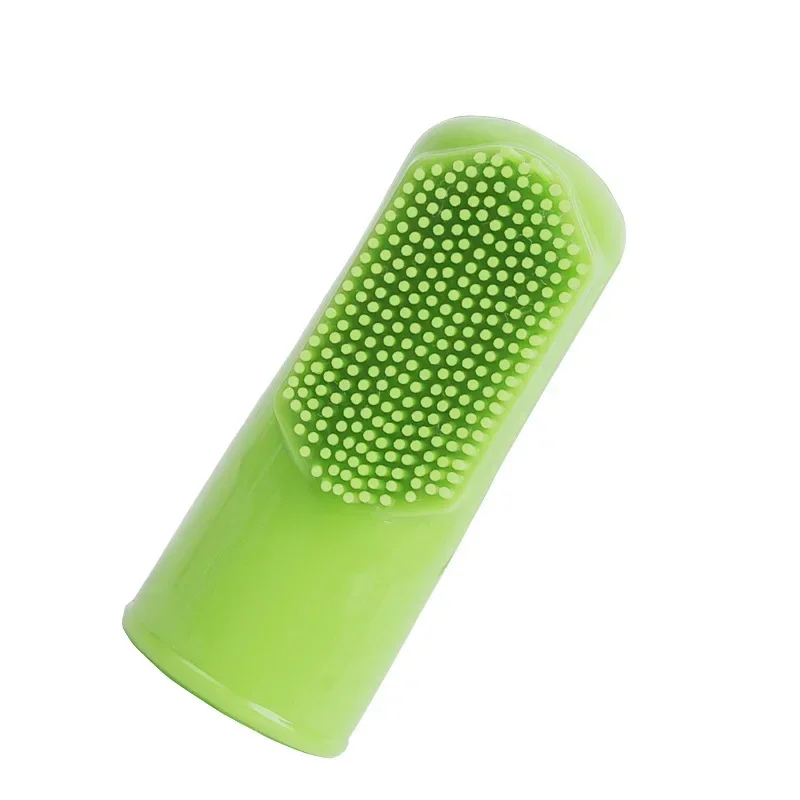 Soft Pet Finger Toothbrush for Dogs - Oral Care and Cleaning Tool