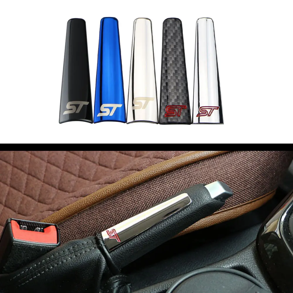 Car Hand Brake Trim Handbrake Handle Cover Stickers Fit for Ford Focus 2 3 4 MK2 MK3 MK4 Accessories