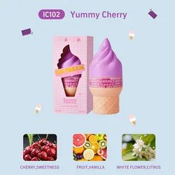 Ice Cream Perfume: Sweet & Fresh Chocolate Fruit Scent, 100ml - 100ml (Cherry)