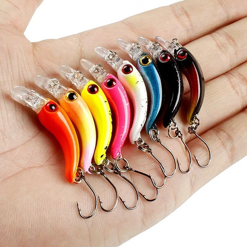 Lot De 6 Leurres De Pêche HENGJIA - Poisson Nageurs 15 Cm Pour Brochet, Perche, Bass