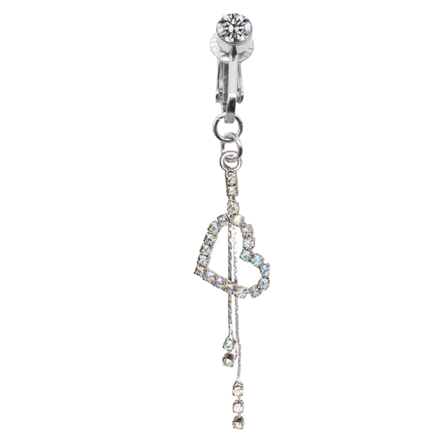 Fake Belly Butterfly Fake Belly Piercing Butterfly Clip On Umbilical Navel Fake Pircing Butterfly Cartilage Earring Clip