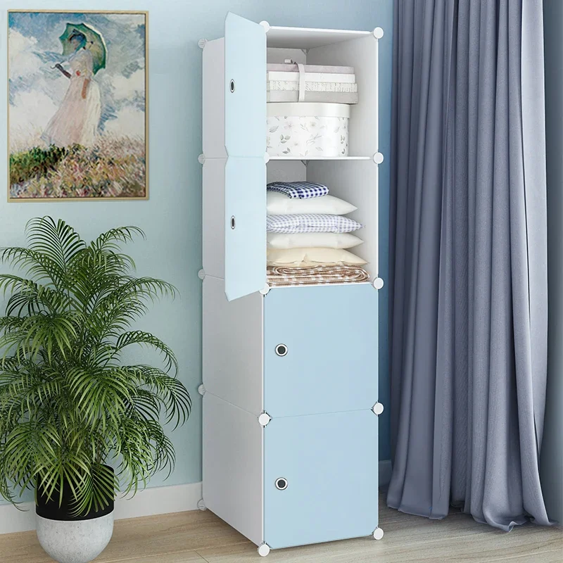 Kids Room Baby Storage Cabinet Children's Wardrobe Closet Dress Wardrobes Child Organizer Cabinets Toy Clothes Furniture