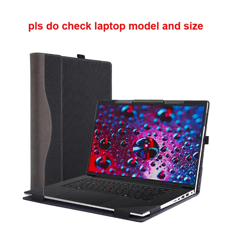 Laptop Bag Case Cover For Lenovo ThinkPad P1 Gen 6 5 4 16" Detachable Notebook Sleeve Computer Bag Protective PU Shell Gifts Lenovo ThinkPad T16 Case