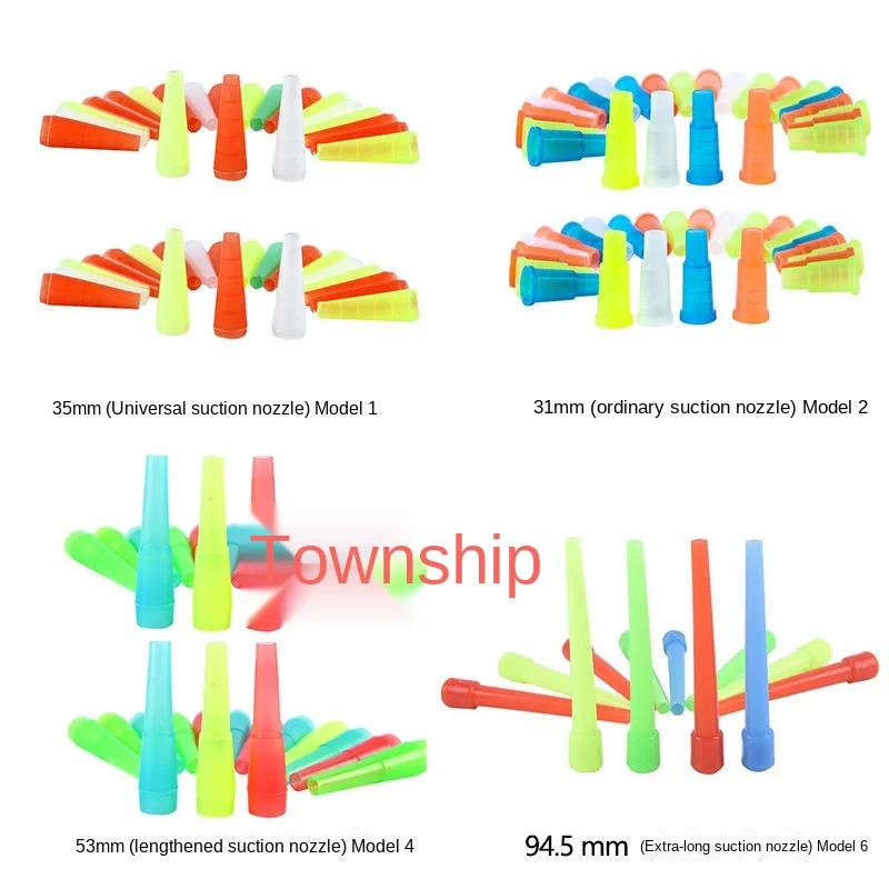 100pcsdisposablehookahnozzlesplastichookahfilterscandycolor