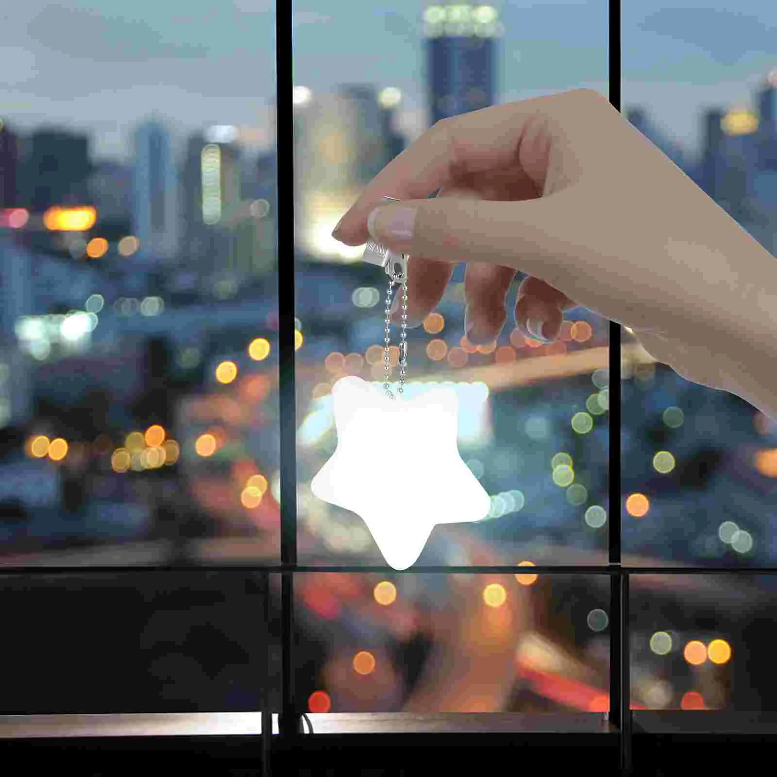 Light Miss Heart Shaped Purse Automatic Pp Handbag Lamp LED Sensor