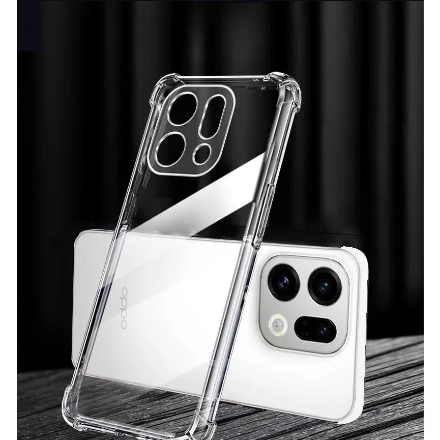 Transparent Shockproof Soft Silicone Phone Case with TPU Bumper