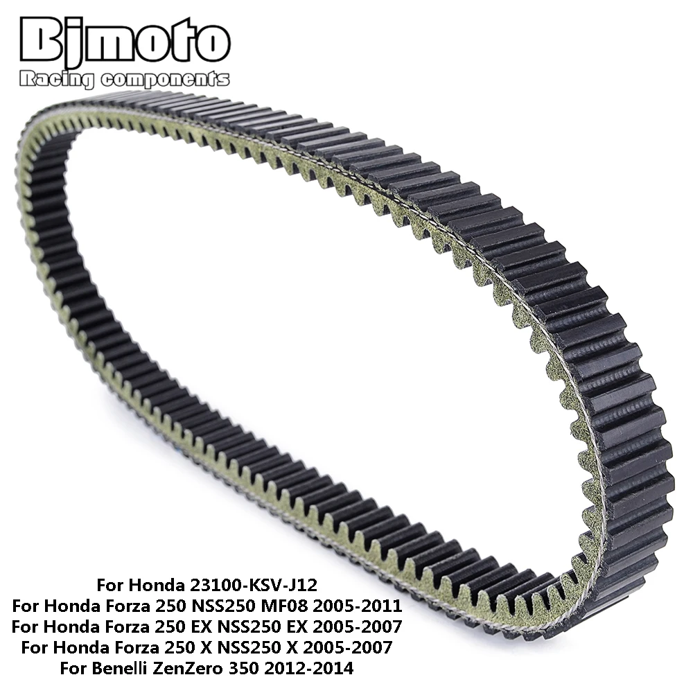 

For Honda Drive Belt For Benelli ZenZero 350 for Forza 250 NSS250 MF08 2005-2007 23100-KSV-J12