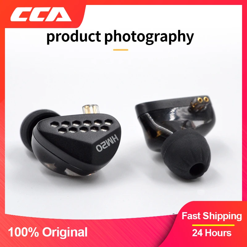 

CCA HM20 Hybrid Technology 1DD+7BA HiFi Wired Earphone In Ear Monitor Earbuds Headset Sport Game Mobile Phone Bass Headphones