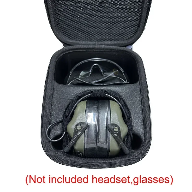 Durable Shockproof Dustproof Storage Case for Earmuffs, Glasses & Accessories