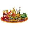 Feng Shui Vitality Activator Plate 6 Blessing Fortunev Wealth and Good Amulet Statue 3