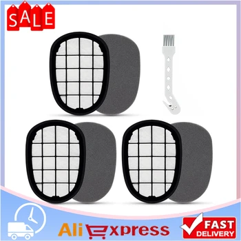 필립스 스피드프로 맥스 필터 스폰지 청소 브러시 세트, FC6812, FC6813, FC6822, FC6823, FC6826, 무선 진공 청소기용, 137x98x18mm