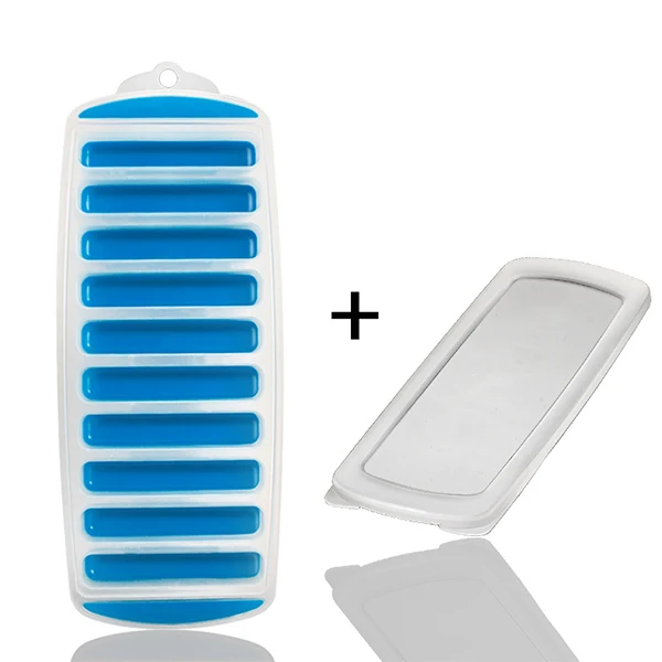 Durable Pop-Out Ice Stick Tray with Lid