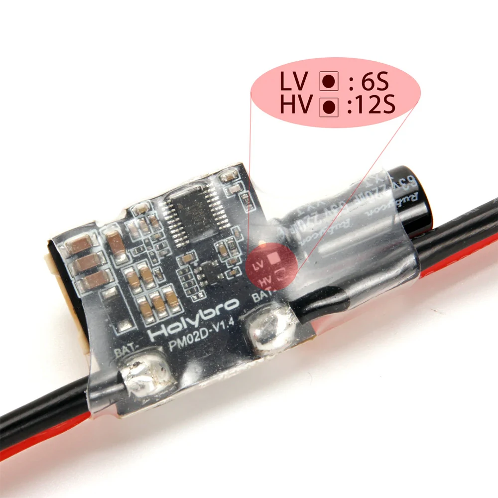 Holybro PM02D HV Module Alimentation 2-12S pour Pixhawk 5X/6X
