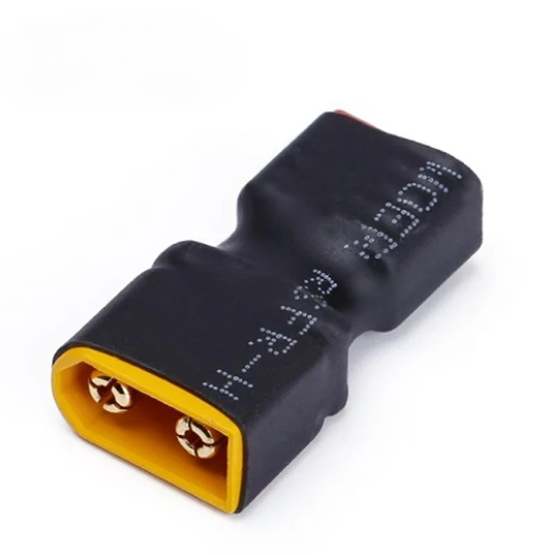 2pcs XT60 Male/Female To T Male/ Female and T-Plug Male/Female To XT60 Male/Female Connector Conversion Adapter for RC Battery 4