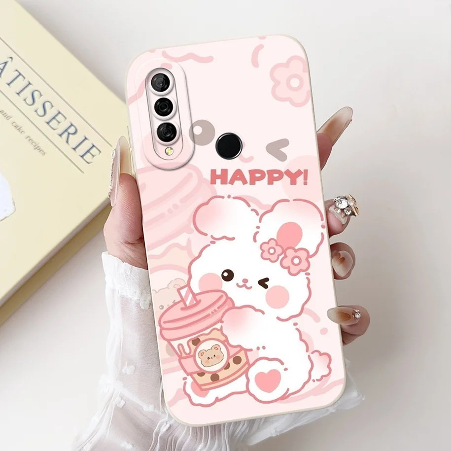 Cute Panda Rabbit Soft Silicone Phone Case for Huawei P30 Lite Nova 4e - Stylish and Protective Cover