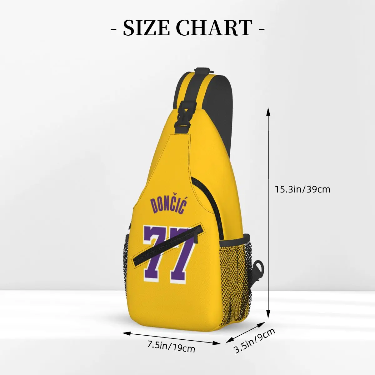 Sling L-Luka Magic Num 77 Laker Chest Bags Crossbody Shoulder Backpack Outdoor Sports Daypacks Fashion Bag 3