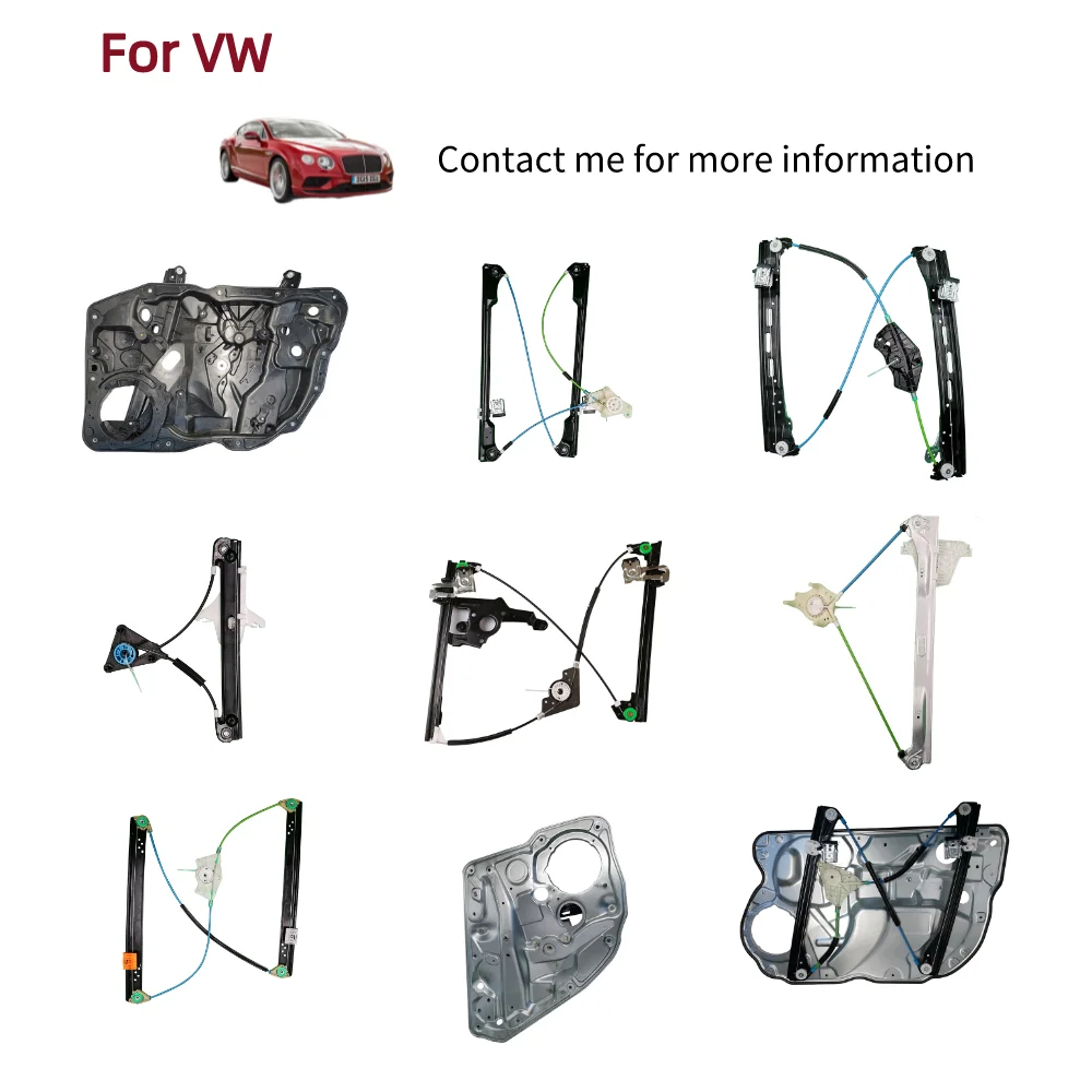 PassengerPowerWindowRegulatorFrontRightForVWJetta2011MK62008