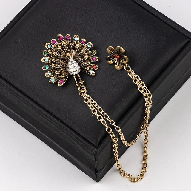 Brooch Pin Men Suit Accessories, Suit Accessories Men Chain