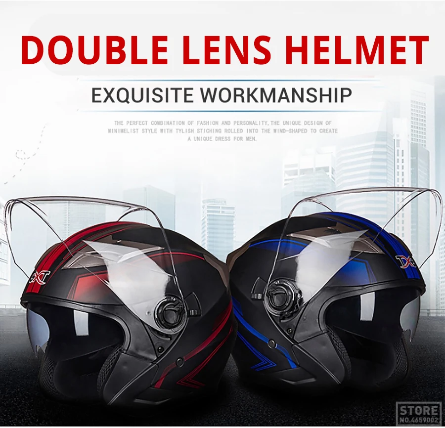 Motorcycle Helmet Half Face