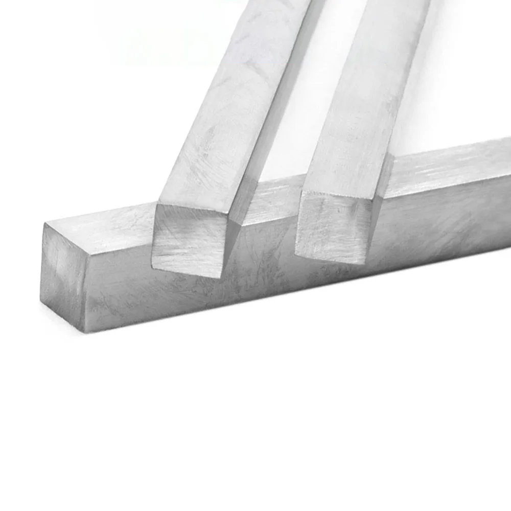 304 Stainless Steel Square Bar Rod 3mm 4mm 5mm 6mm 8mm 10mm 12mm 15mm 16mm 18mm 20mm 22mm 25mm Length 100mm 200mm 300mm 500mm Stainless Steel Wires Steel Rod
