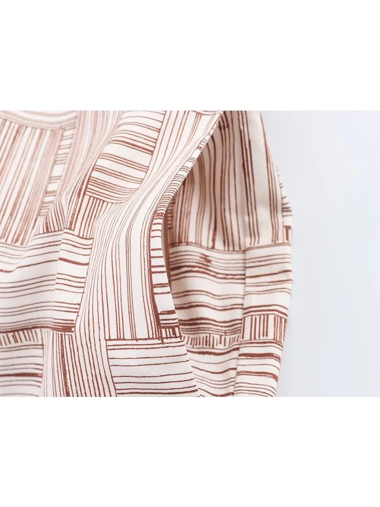 TFMLN Women V Neck Pleated Sling Long Dresses Summer New Sleeveless High Waist Backless Loose Dress 2025 Fashion Holiday Robes