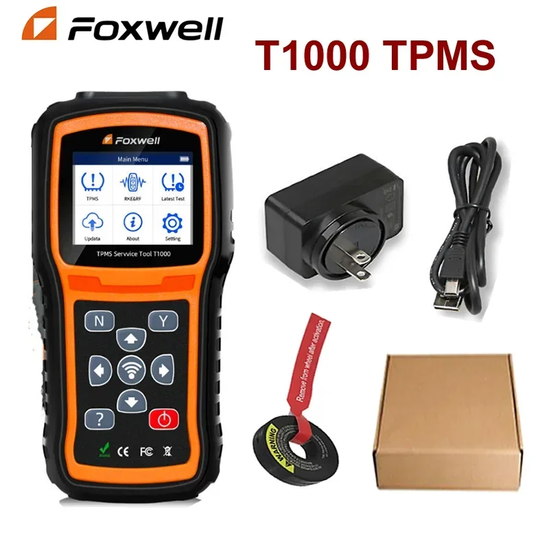 

Large factory Foxwell T1000 TPMS Trigger Tool TPM Sensor Lifetime Free Updates Online Replace Foxwell NT1001