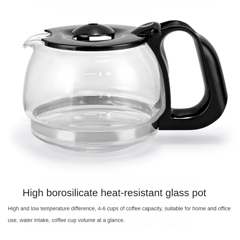 Small Classic American Coffee Machine Portable Home Drip Coffee Machine Freshly Ground Manual Pot Removable Filter