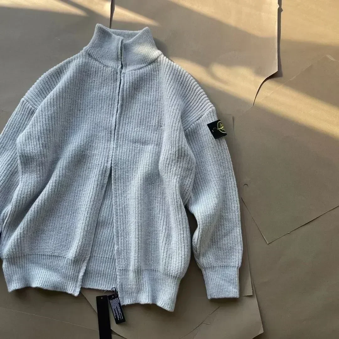 

Зимний однотонный кардиган с капюшоном, свитер, свободная повседневная спортивная мужская и женская куртка