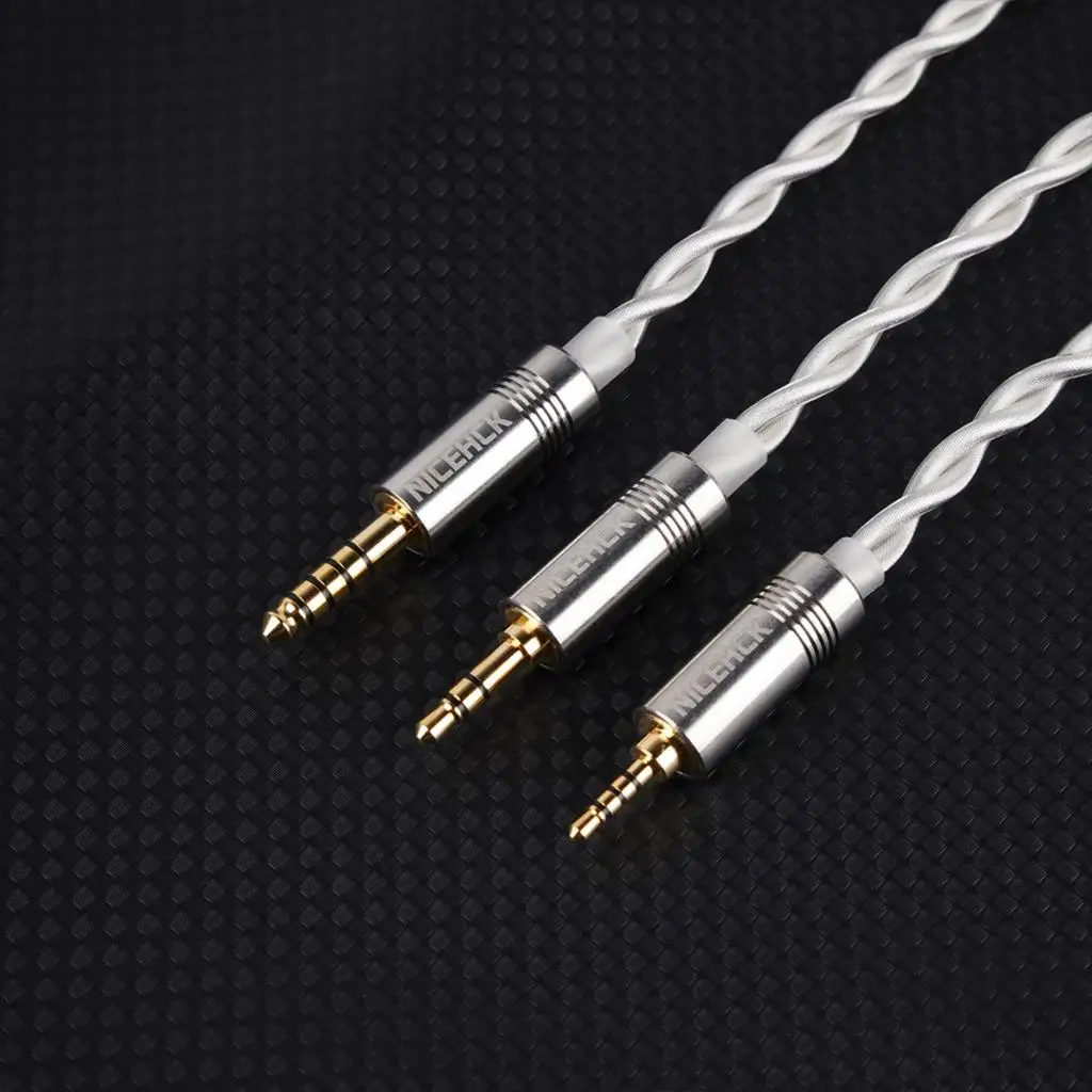 NICEHCK SnowCat HiFi ケーブル 6N OCC + 6N シルバーメッキ OCC