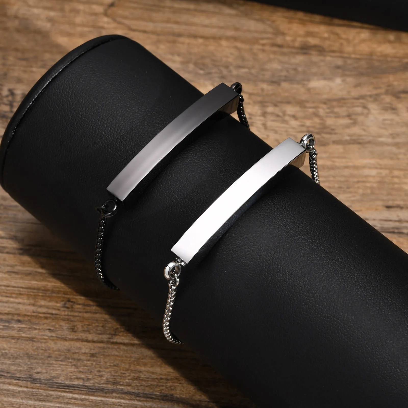 Braccialetti per urna da donna e uomo per ceneri, portacenere per cremazione in acciaio inossidabile color argento nero, gioielli con bracciale da polso  36