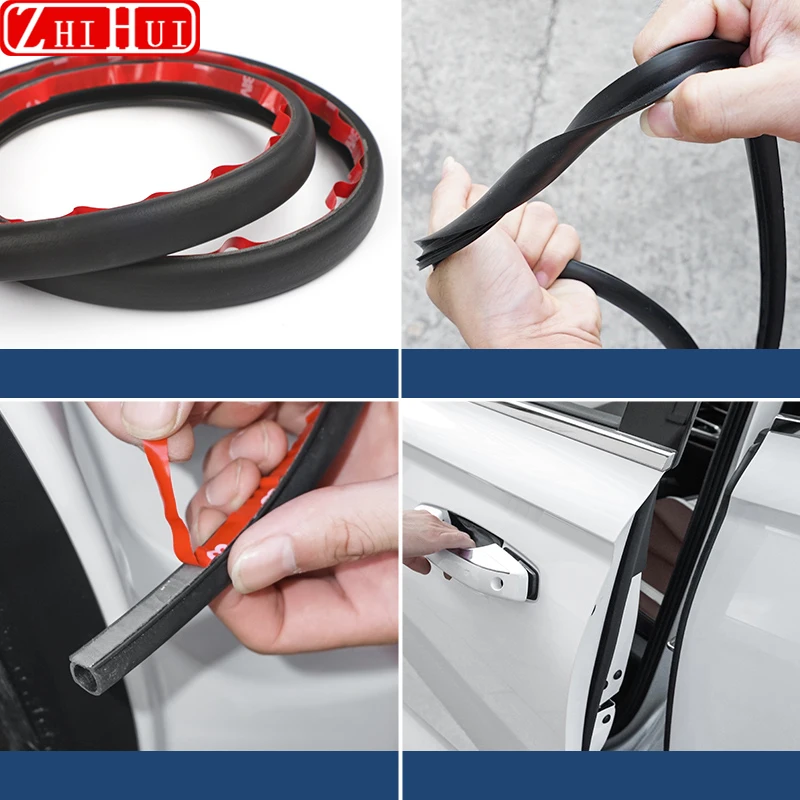 

For Geely Monjaro Xingyue L 2022 2023 Car Sealing Strip Door Engine Sound Insulation & Dustproof Rubber Strip Auto Accessories