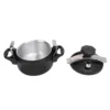 Home Pressure Cooker Pressure Cooker Pot Compound Bottom Aluminum Alloy Black Explosion Proof for Electric Stove for Gas Stove 4