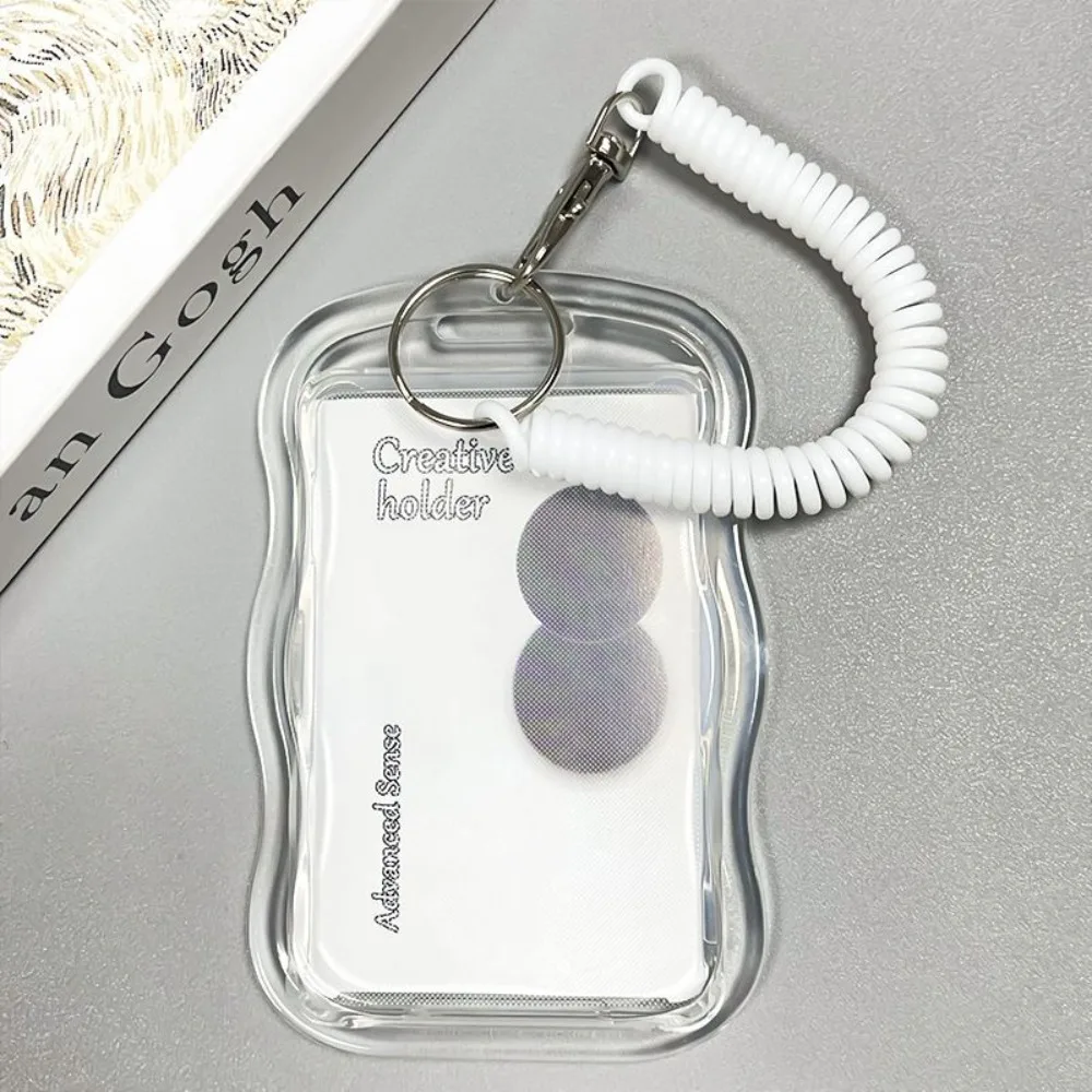 Clear Silicone Card Holder - Stylish Protective Cover