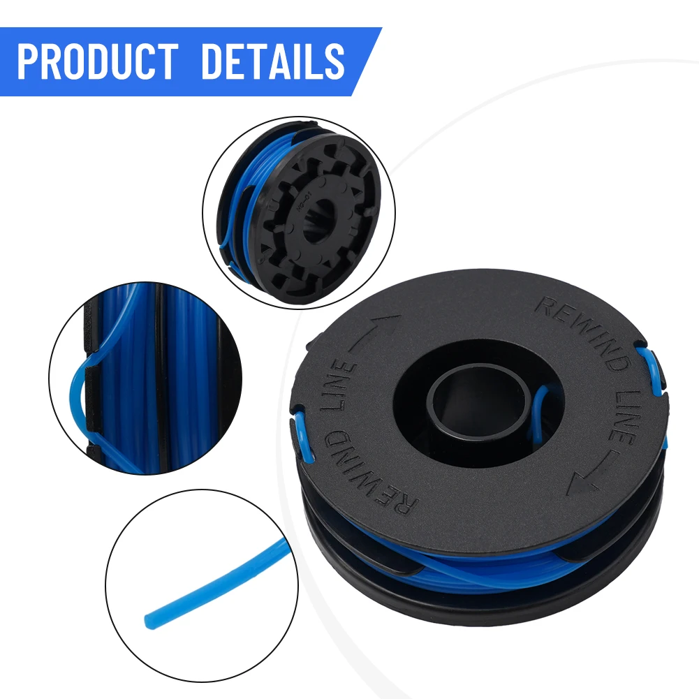 

1pc Spool Line For Spear Jackson GT450 GT600 N1F-GT-280/450-D S6030ET Yard Garden Outdoor Living Power Tool Accessories