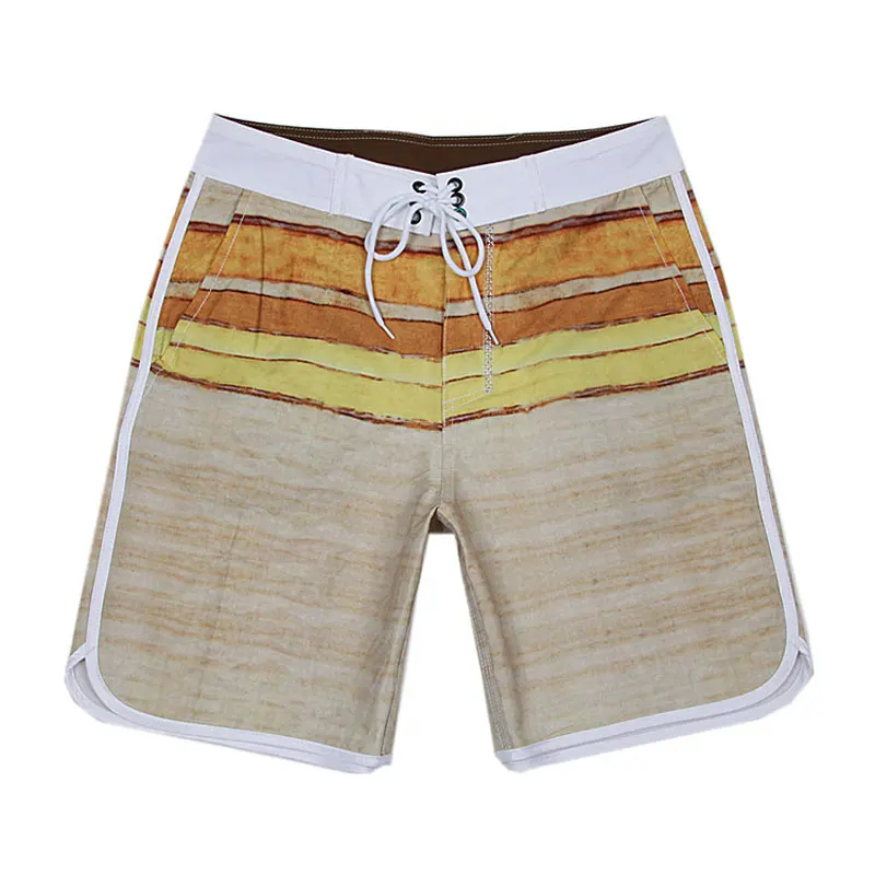 2024 Fashion Swimming Trunks  Waterproof Men‘s Beach Boardshorts Bermuda Beach Vacation Quick-drying Light Thin Casual Swimsuit 3