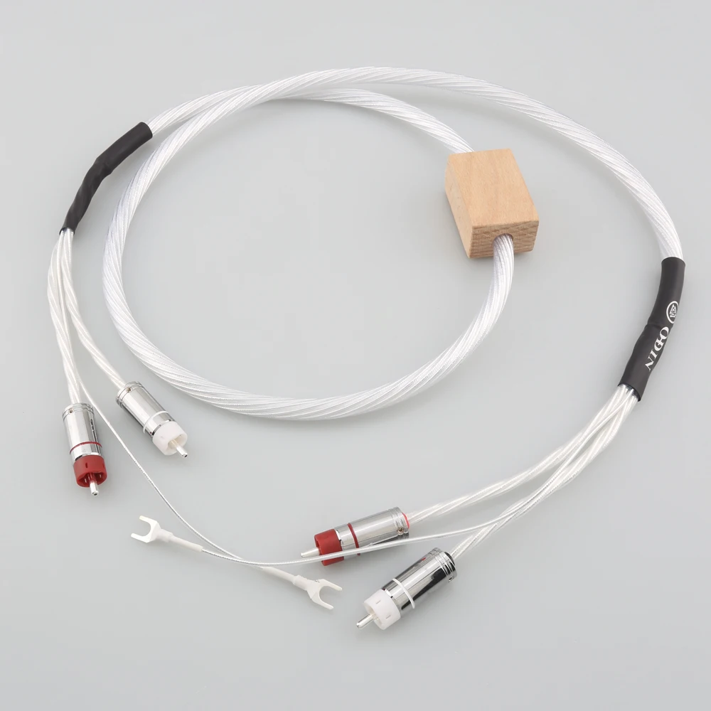 Nordost ODIN 2 HI-END hifi fever audio RCA signal cable double lotus  sterling silver audio cable CD amplifier tube cable