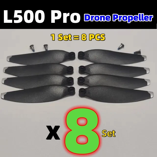 JHD LYZRC L500 Pro Drone Propeller Blades L500 Pro Spare Propellers Max Accessories Parts Blade