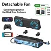 PD3.0 SD/TF RJ45 Detachable Fan steamdeck ROG switch gaming docking station docking stand with M2 hard drive enclosure 4K/60Hz 1