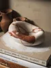 French Retro Marble Art Tray Creative Home Decor Wabi-Sabi Style Living Room Decoration Food Fruit Tray High-End Hotel Decor 1