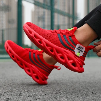 أحذية رياضية خفيفة الوزن جيدة التهوية للرجال ، أحذية رياضية غير رسمية ، منصة شبكية ، جري ، رياضي ، تنس ، مشي ، خارجي 3