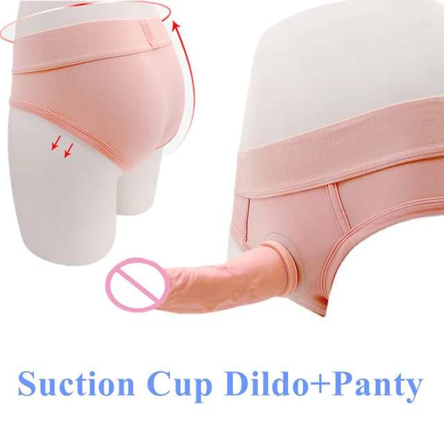 Lesbian Anal Panties - Wearable Strapon Dildos for Women Lesbian Realistic Dildo Anal Toys Sexy  Porn Underwwear G spot Stimulator