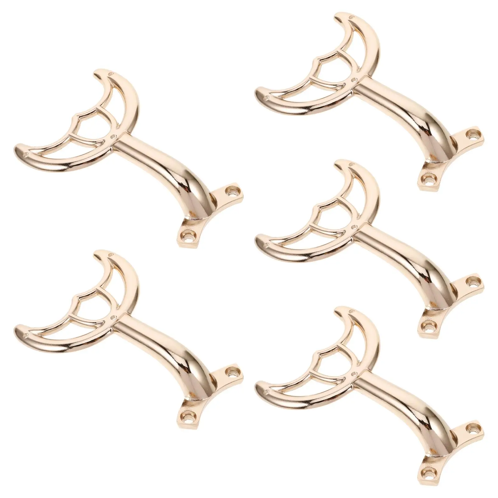 5 Pcs Ceiling Fan Blade Support Rod Parts Replacement Indoor Grommet Golden Blades