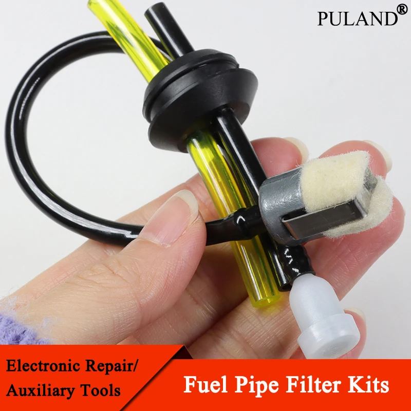 Fuel Pipe Filter Kit Universal Grass Trimmer Part For Brush Cutter Strimmer Lawn Mower Primers Fuel Hose Garden Tool Parts