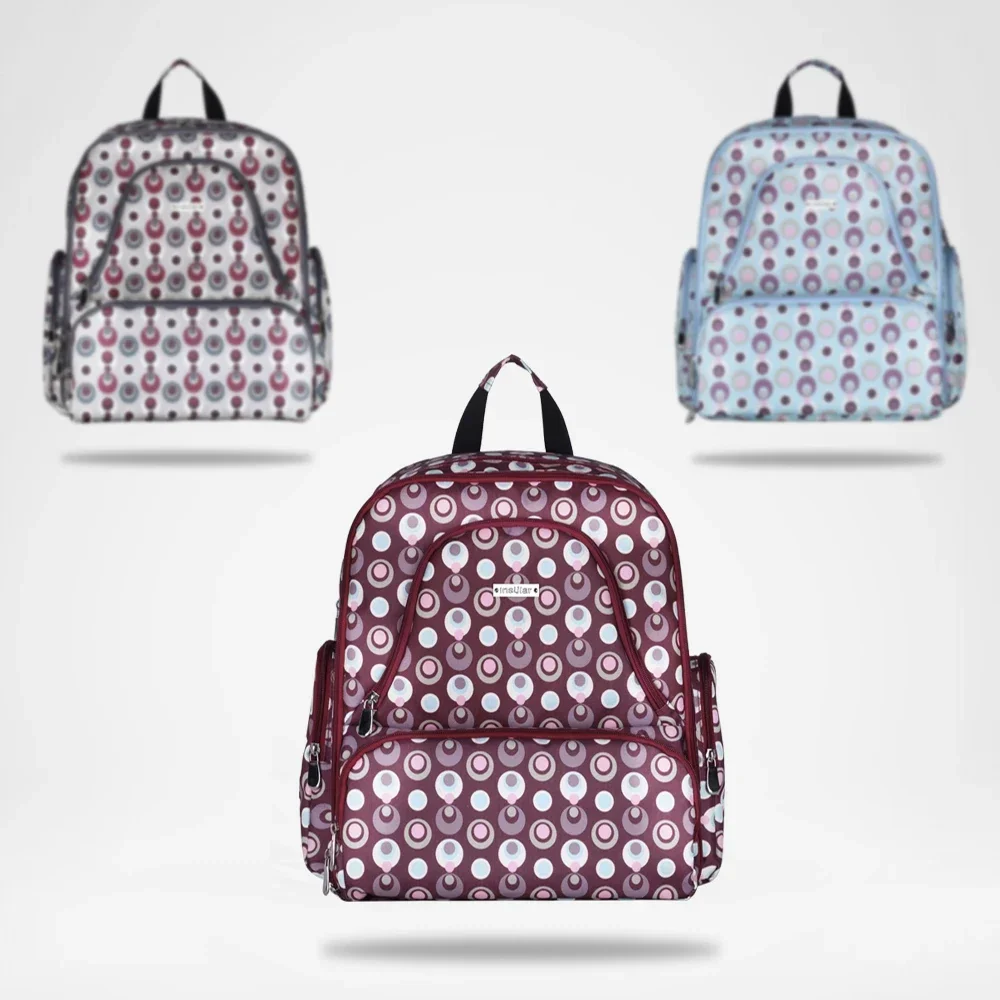 Description Picture 4 of itemInsular Baby Diaper Bag Multifuntion Nappy Stroller Backpack Maternity Mummy Bag Baby Waterproof Diaper Changing Bag Backpacks