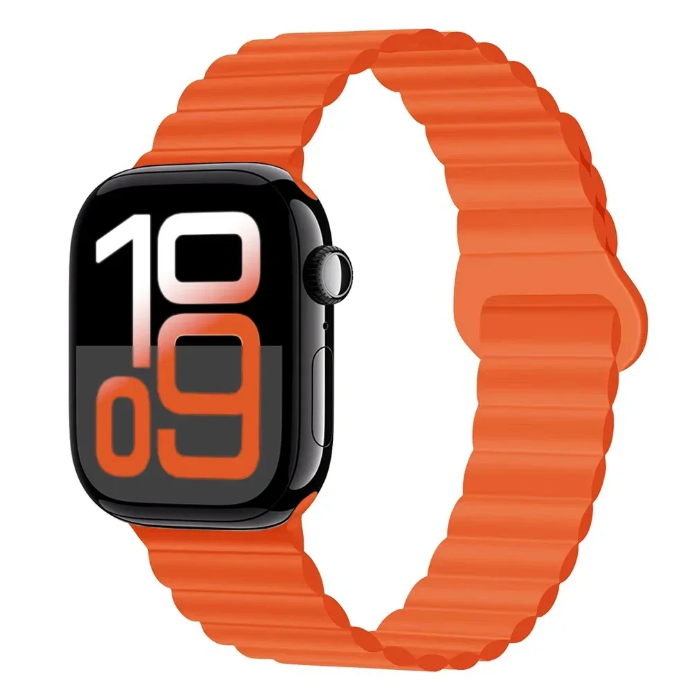 Sleek Magnetic Silicone Strap