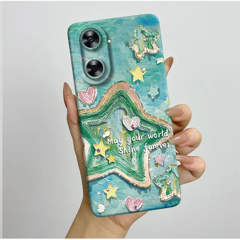 Aesthetic Flowers Silicone Soft Protective Phone Case