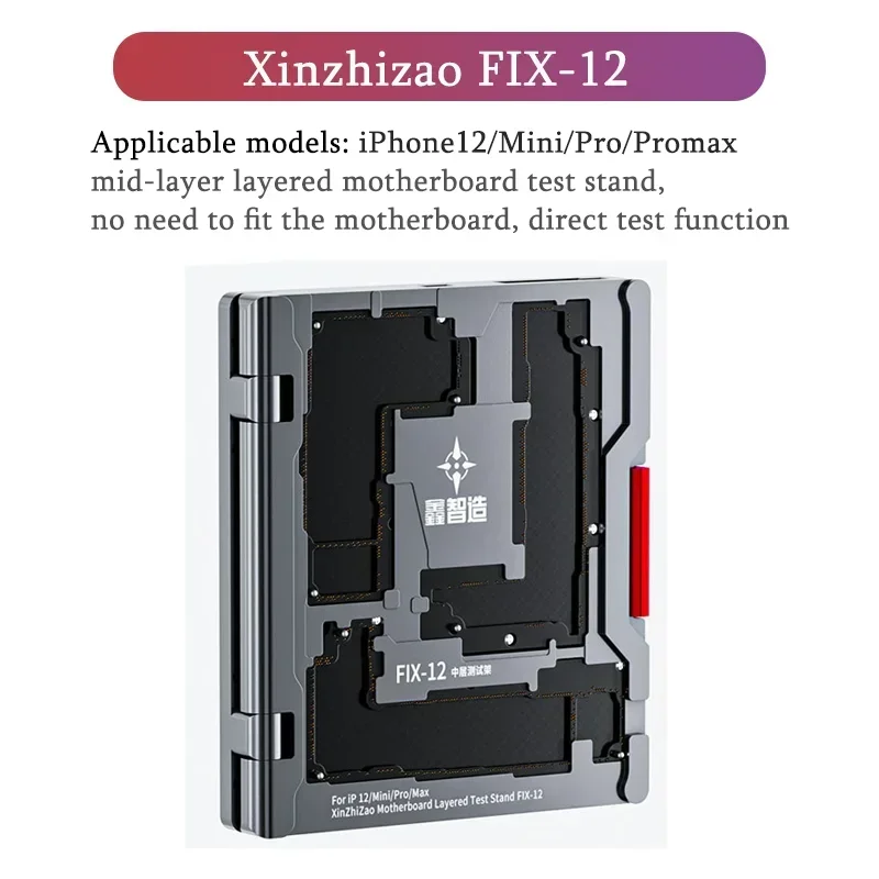 Xinzhizao XZZ 4in1 ISocket Tester Fixture for IPhone X XS 11 12 13 14 Pro  Max Function Middle-level Motherboard Testing Tools - AliExpress