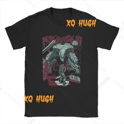 Men's Metal Gear Solid Graphic T - Shirt - Round Collar Cotton Short Sleeve Tee - XXXL (5)