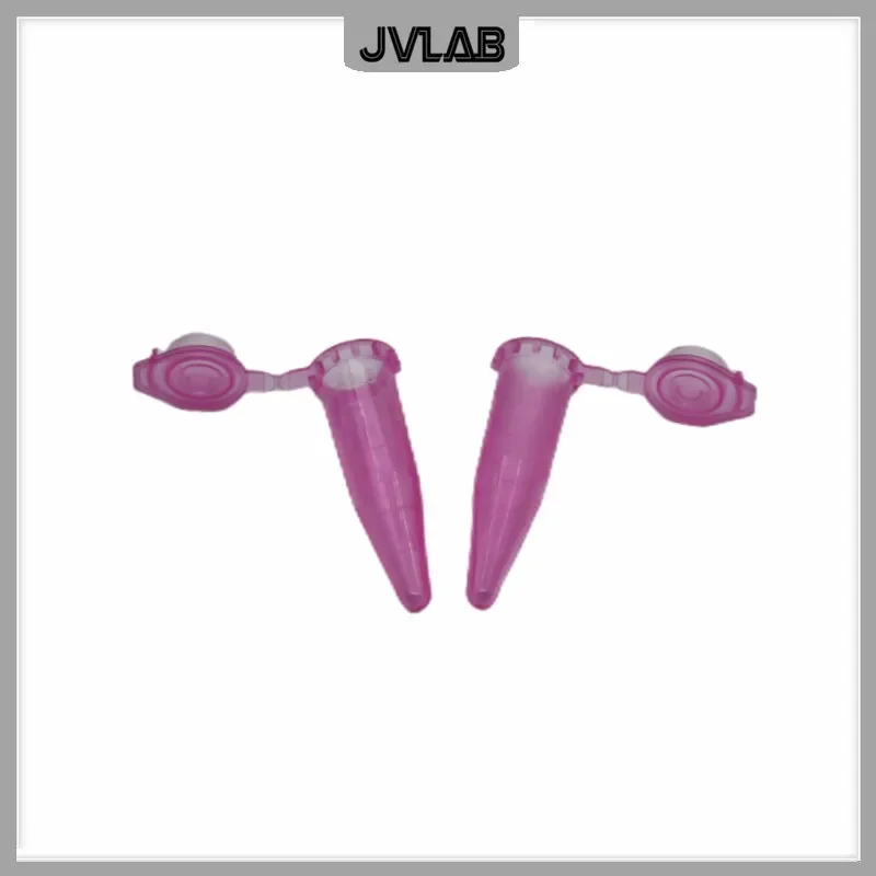 Microtubes Centrifuge Tube 1.5ml Lab Centrifugal Tube EP Bottom Tip PP Test Snap-cap Clear Scale 100/PK