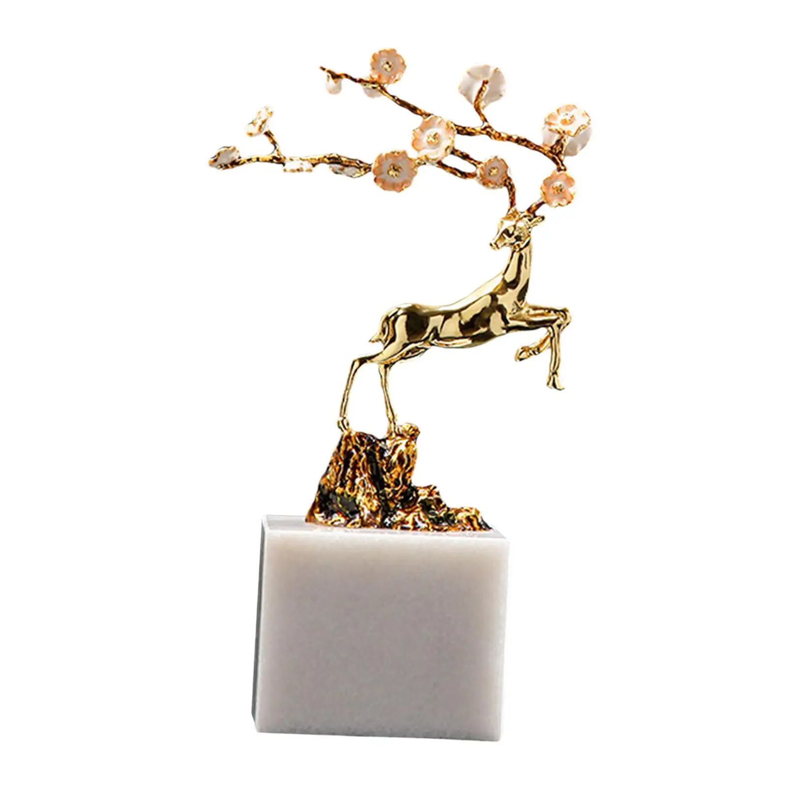 Deer Sculpture Decorative Housewarming Gift Modern Statue Tabletop Decoration for Office Entryway Table Bookshelf Home Decor Deer Sculpture Decorative Housewarming Gift Modern Statue Tabletop Decoration for Office Entryway Table Bookshelf Home Decor